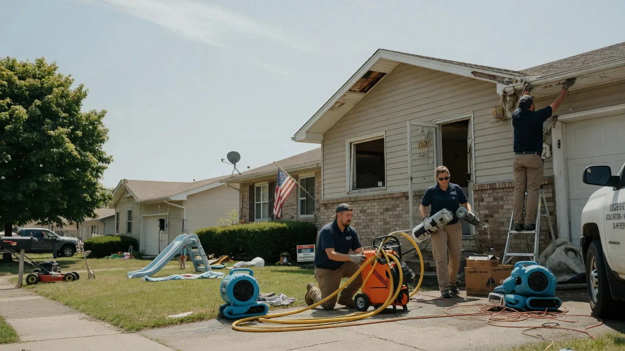 Water Damage Restoration in Hamlet, IN near me